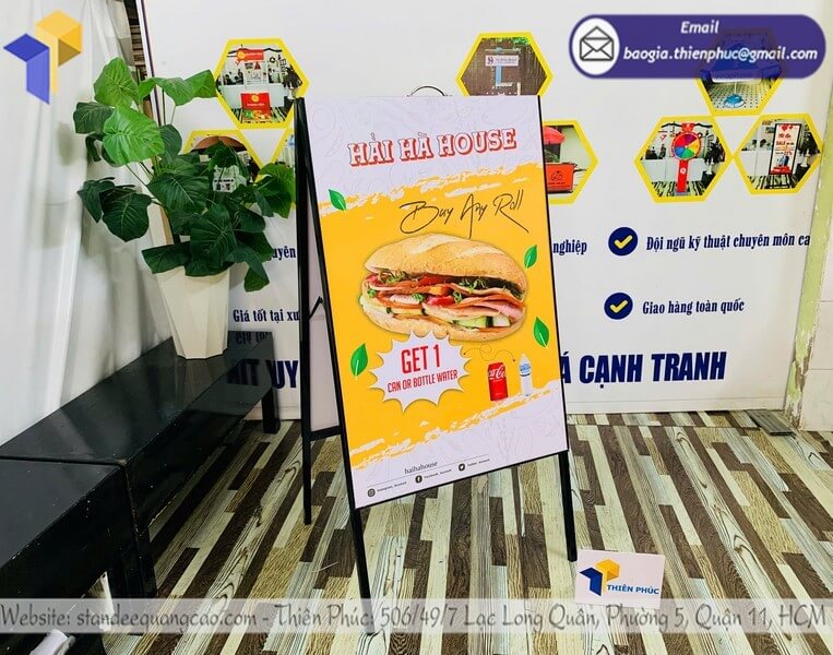 Bảng dựng chữ A 2 mặt lấy liền giá tốt, nhận ngay, dùng siêu tiện