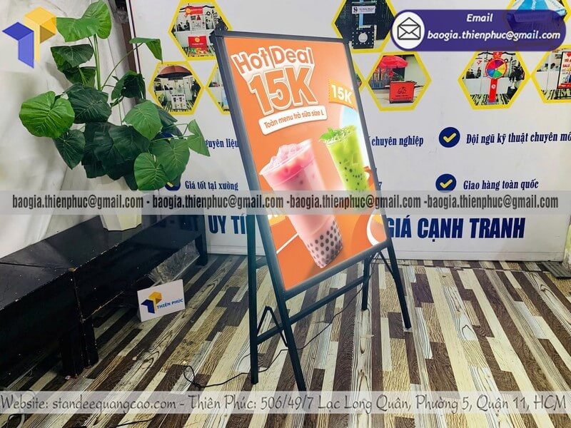 Báo giá khung tranh điện siêu mỏng quảng cáo cho cửa hàng bán tại xưởng nhận đơn số lượng lớn