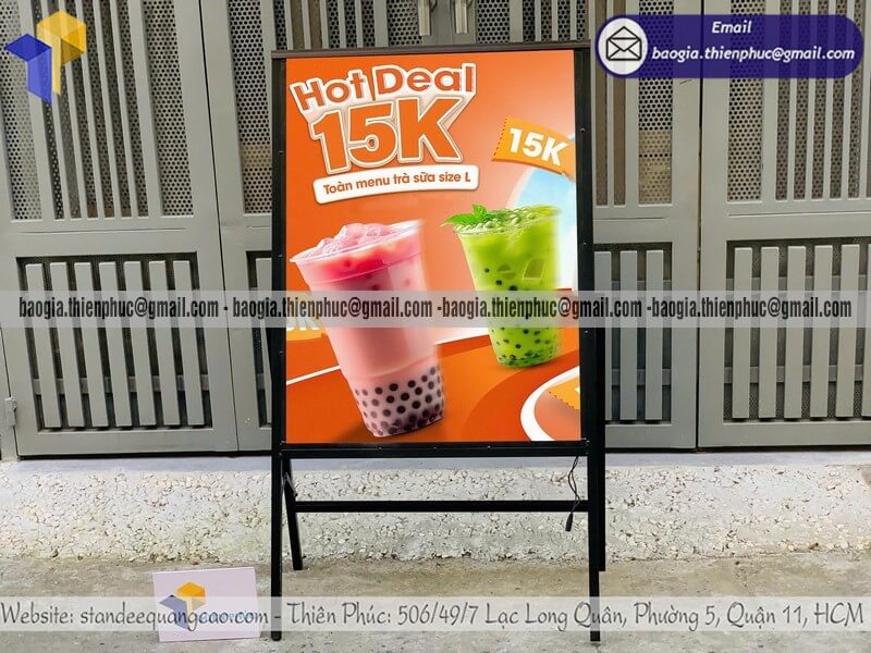 Báo giá khung tranh điện siêu mỏng quảng cáo cho cửa hàng shop thời trang mỹ phẩm spa