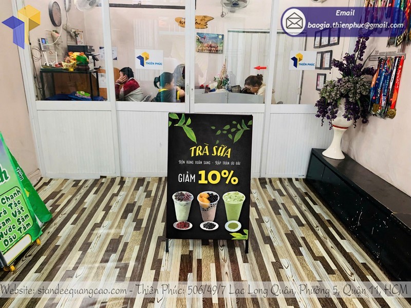 bảng hiệu chữ A ngoài trời đẹp