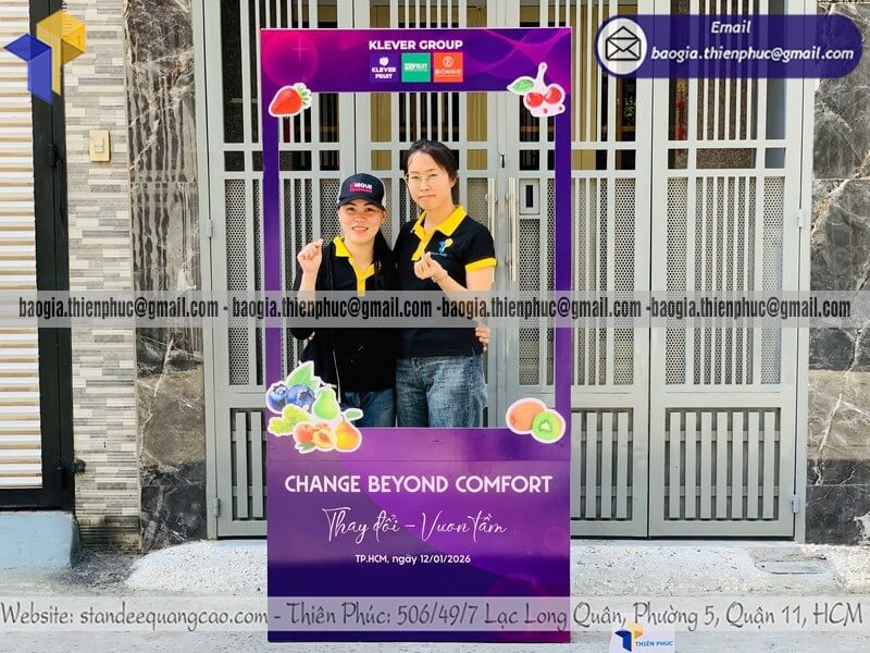 Đặt làm khung chụp hình bằng formex theo yêu cầu