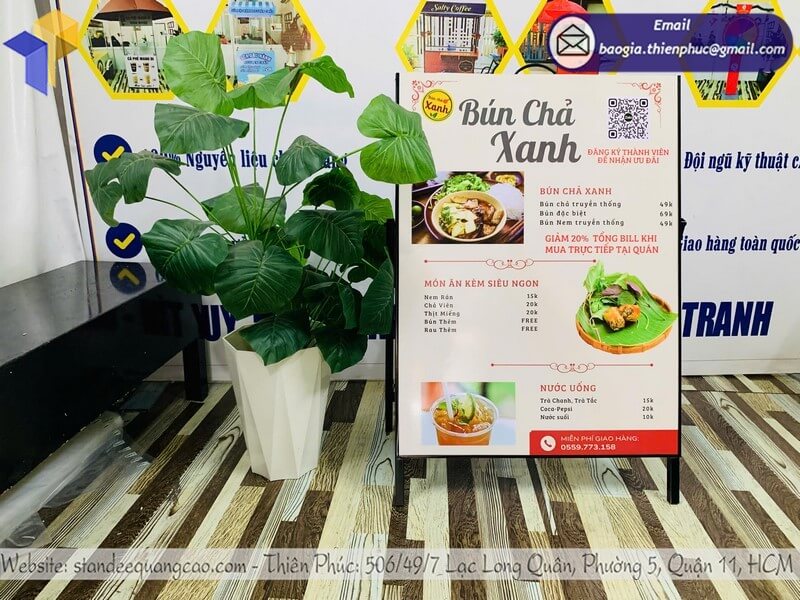 Dịch Vụ In Standee Khung Sắt