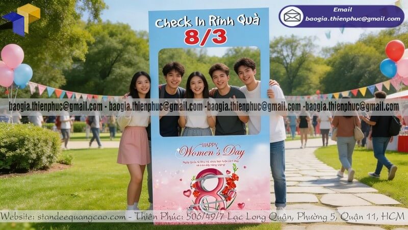 Gia công backdrop check in formex sự kiện theo yêu cầu Gia công backdrop check in formex sự kiện theo yêu cầu