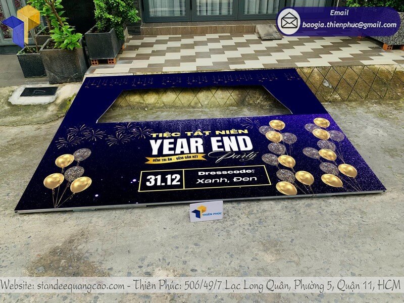 Gia công khung chụp hình sự kiện party theo yêu cầu giá tốt cho doanh nghiệp cá nhân, tiệc