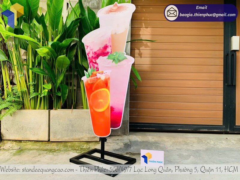 Gia công Mockup đồ uống 3D sống động, in logo tinh xảo