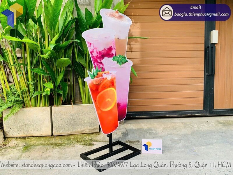 Gia công mockup mô hình đồ uống 3D chuyên nghiệp, sang trọng