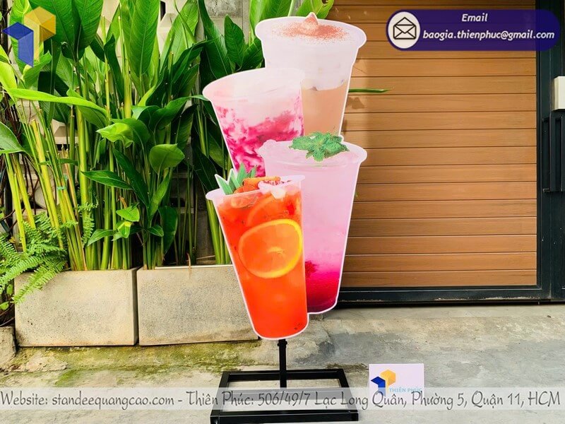 Gia công mockup mô hình đồ uống 3D