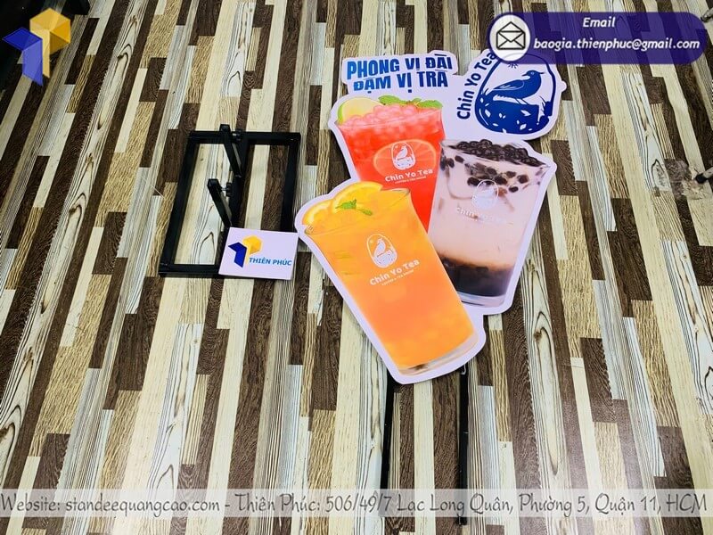 in mô hình ly 3D quảng cáo tại HCM