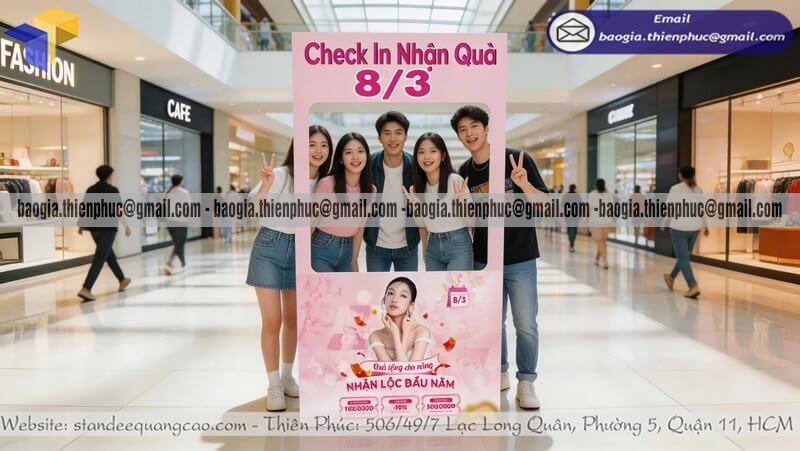 Khung check in bằng formex theo concept sự kiện Khung check in bằng formex theo concept sự kiện