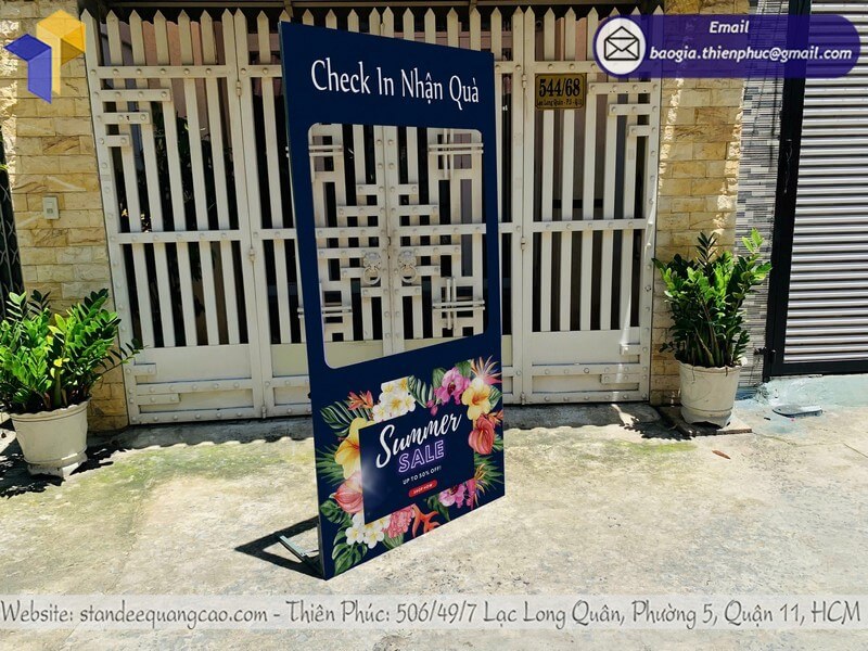 Khung check in formex Hà Nội