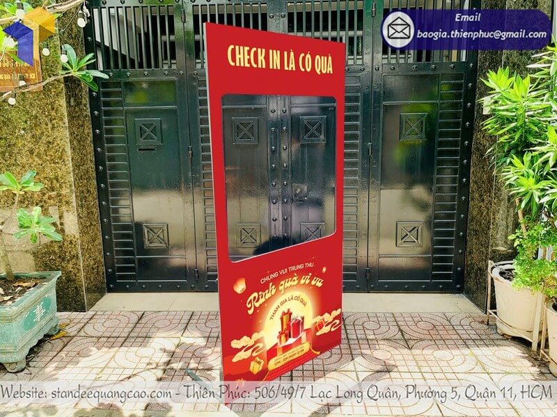 Khung Check In Trung Thu Formex, đặt ngay nhận hàng, lắp ráp tại xưởng