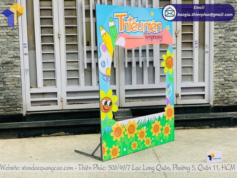 Kích thước khung check in sự kiện giá rẻ tại xưởng hoặc văn phòng