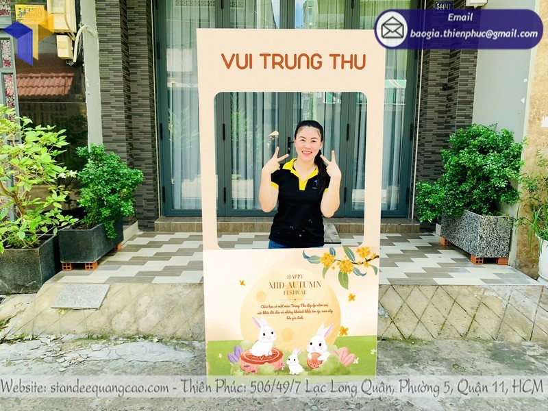 Kích thước khung chụp hình sự kiện