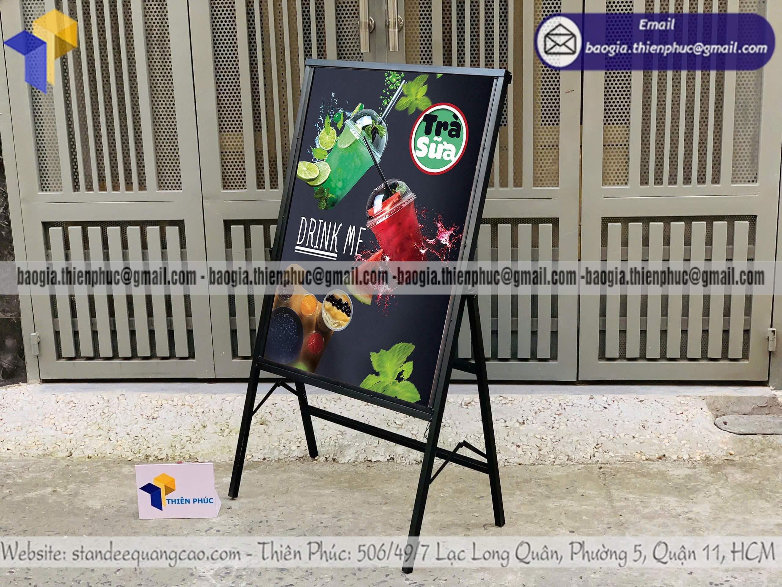 Mẫu khung tranh điện mỏng 1 mặt để ngoài trời phân phối đồng bộ hệ thống quảng cáo
