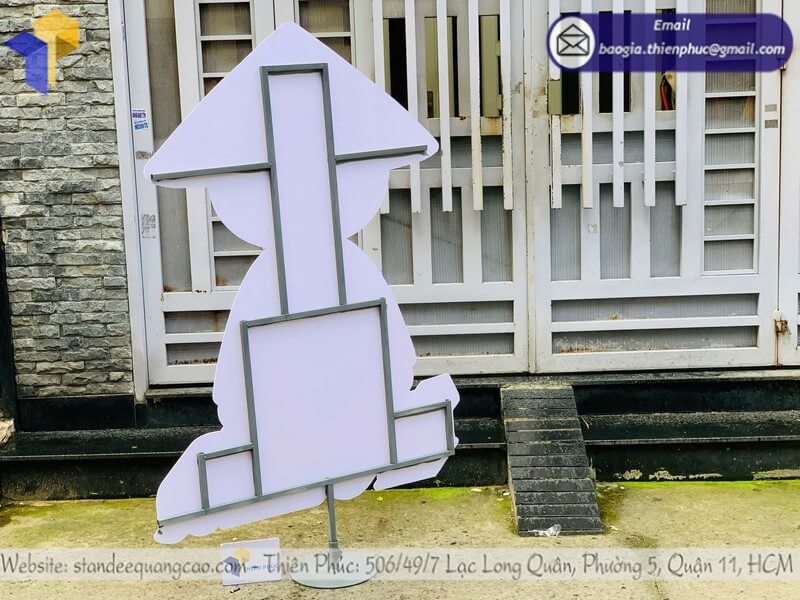 Mẫu Standee Mô Hình In 3D 1 Mặt hỗ trợ VAT, giao hàng tận nơi