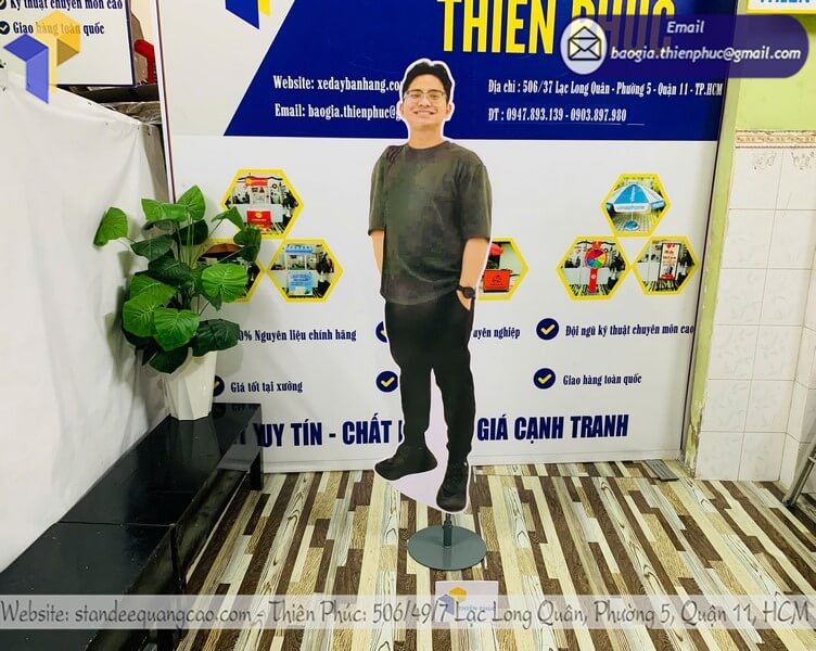 mô hình người in ảnh thật tại tphcm 2025 tại xưởng Thiên Phúc