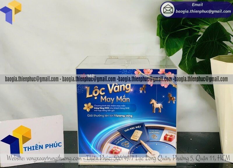 Mua hộp bỏ phiếu rút thăm bằng mica cho minigame Mua hộp bỏ phiếu rút thăm bằng mica cho minigame