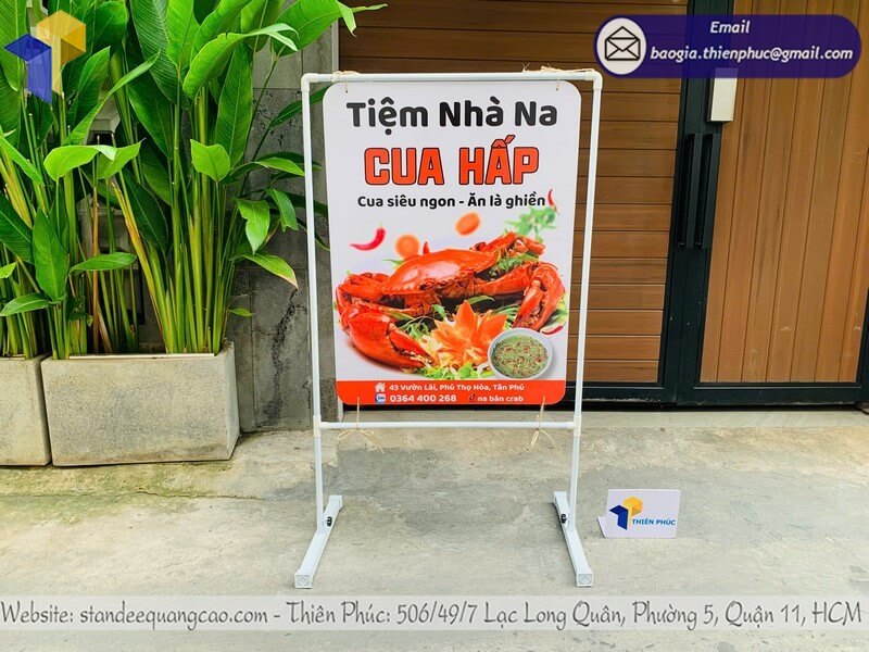 Mua Khung treo poster 2 mặt dùng trong sự kiện