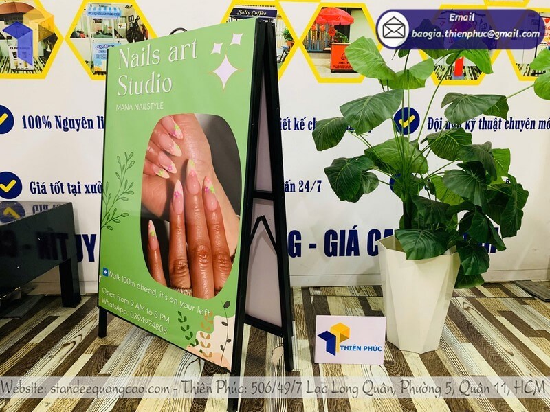 Nơi bán bảng Standee A uy tín, sản xuất trực tiếp tại xưởng