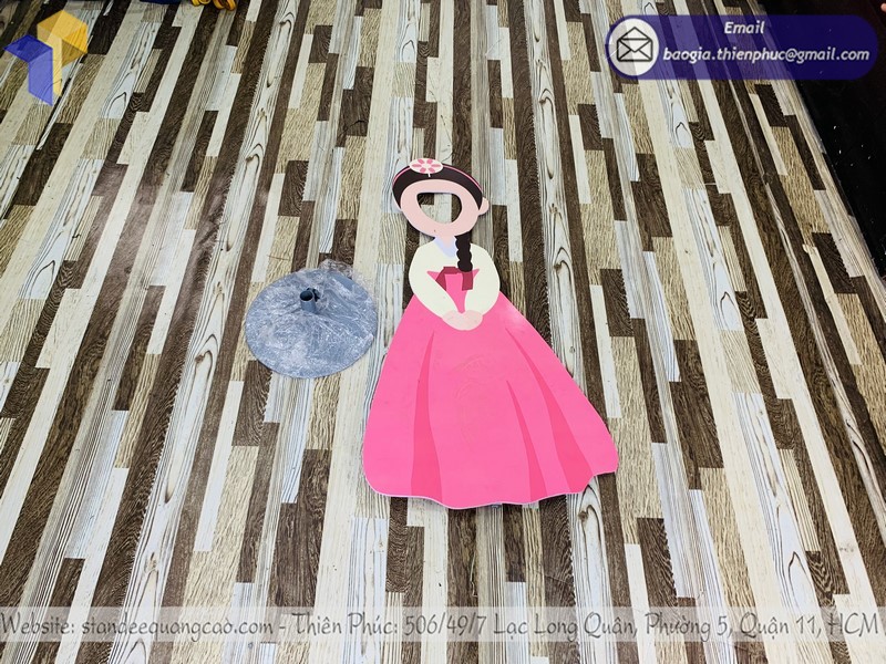 standee chụp ảnh thiếu nhi rẻ