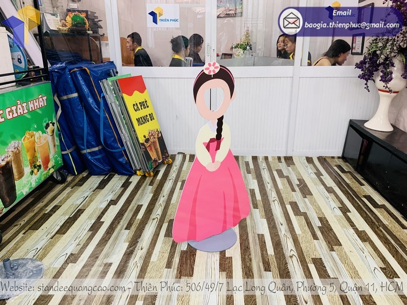 standee chụp ảnh thiếu nhi tphcm