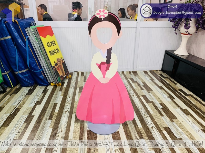 standee chụp ảnh thiếu nhi uy tín