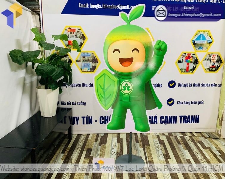 Standee mô hình quảng cáo 1 mặt