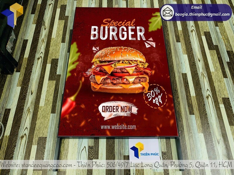 Standee Quảng Cáo Gấp Gọn 2 Mặt phù hợp mọi sự kiện, triễn lãm