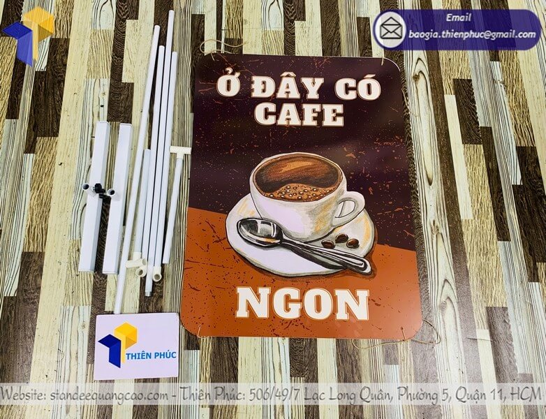 Thiết kế khung treo poster giao liền đa dạng kích thước màu sắc