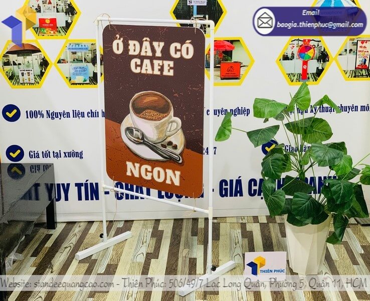 Thiết kế khung treo poster giao liền sang trọng, giao nhanh
