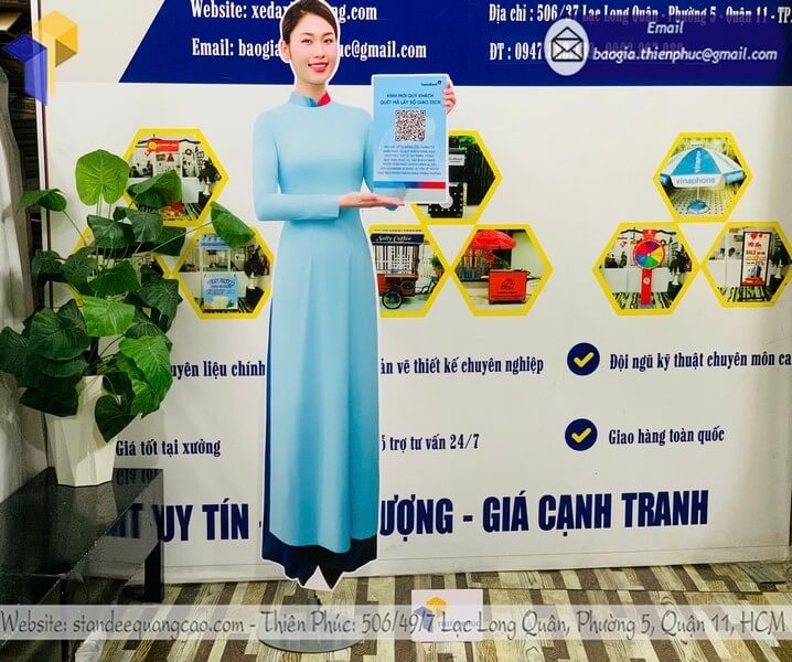 Thiết kế standee mô hình giao dịch đẳng cấp, thương hiệu nổi bật Thiết kế standee mô hình giao dịch đẳng cấp, thương hiệu nổi bật