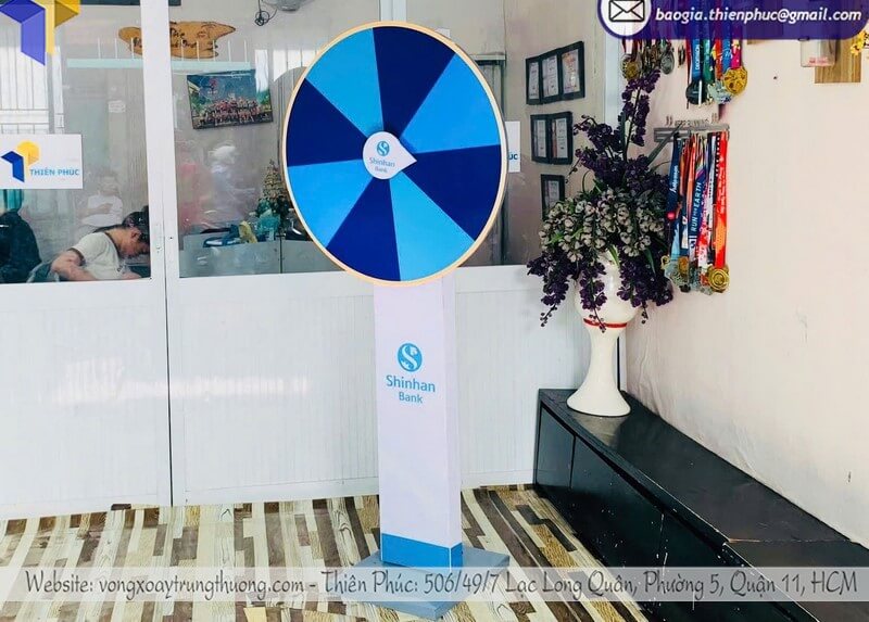 vòng xoay may mắn sự kiện ngân hàng TPHCM 2025