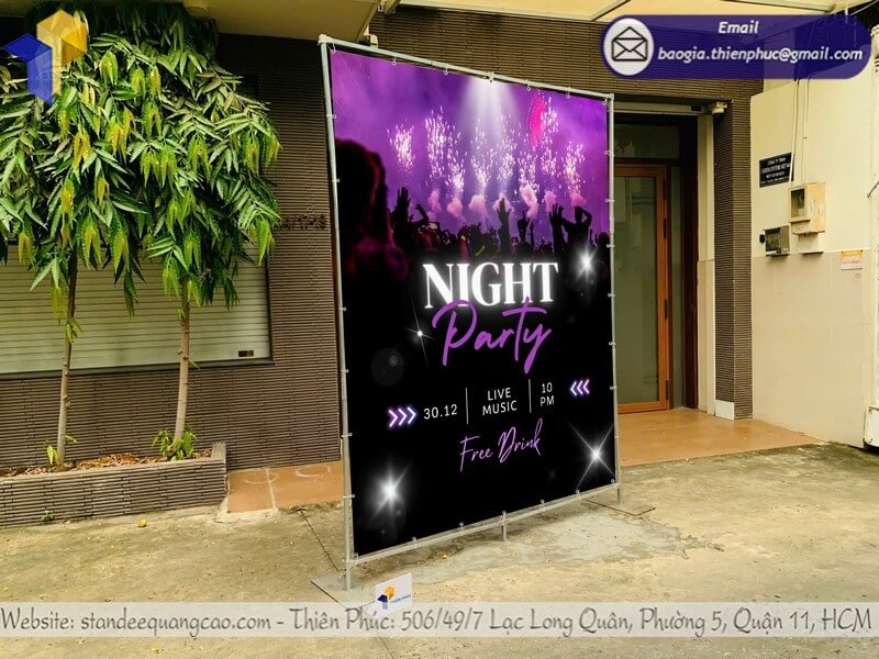 Xưởng gia công khung backdrop cho sự kiện party rẻ cho doanh nghiệp, công ty, tổ chức sự kiện