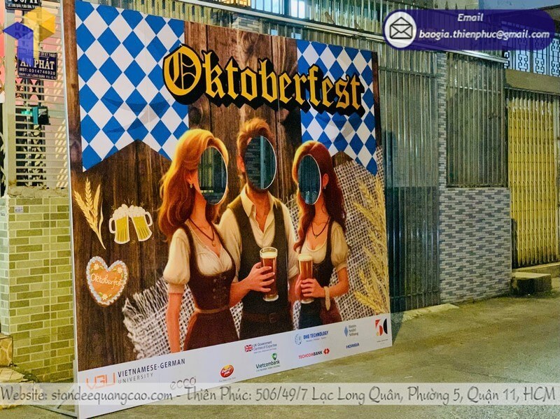 Xưởng gia công khung check in sự kiện giá rẻ đáp ứng ngay