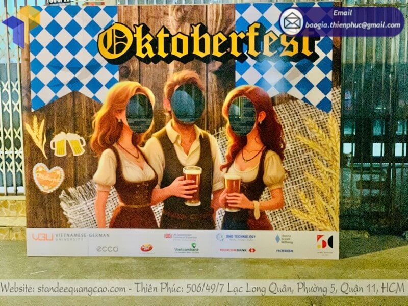 Xưởng gia công khung check in sự kiện giá rẻ Xưởng gia công khung check in sự kiện giá rẻ