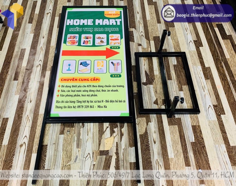 xưởng in standee 2 mặt tại tphcm giá rẻ nhất