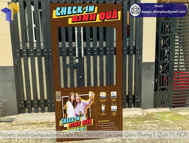 Xưởng làm khung check in sự kiện khai trương bằng formex tiết kiệm chi phí từ thấp đến cao