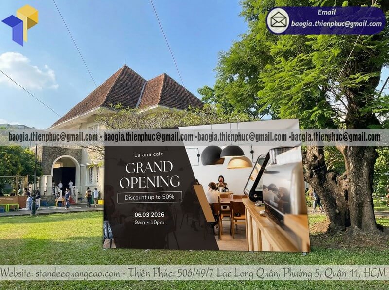 Xưởng sản xuất cho thuê backdrop ngoài trời khổ lớn cho sự kiện giá rẻ