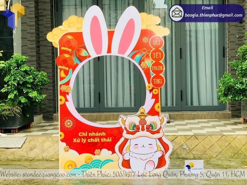 Xưởng sản xuất khung chụp hình Formex sử dụng cho event, sự kiện